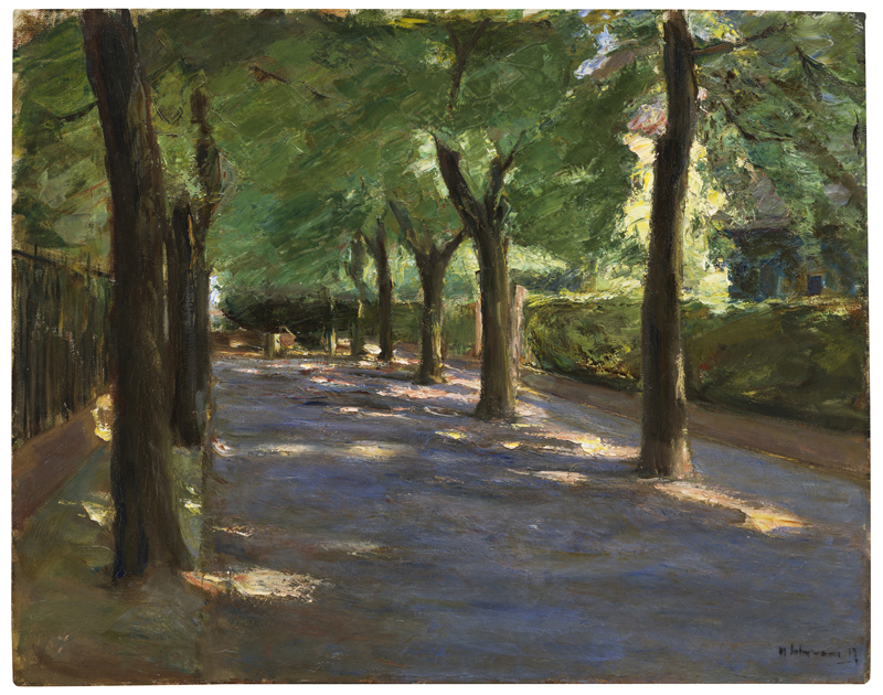 800.Max_Liebermann_Die_Colomierstrase_in_Wannsee_1917
